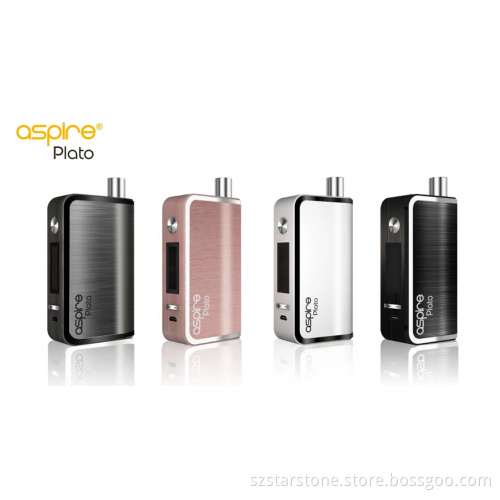 2016 new tc 50w aspire plato/4.6ml, 5.6ml Aspire plato box mod 50w/ all in one design Aspire Plato box mod in stock